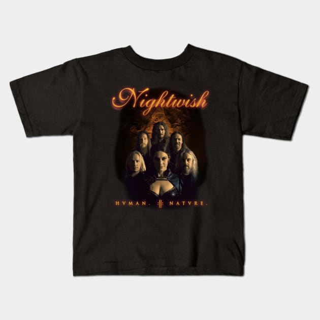 Nightwish Human Nature Kids T-Shirt by 730